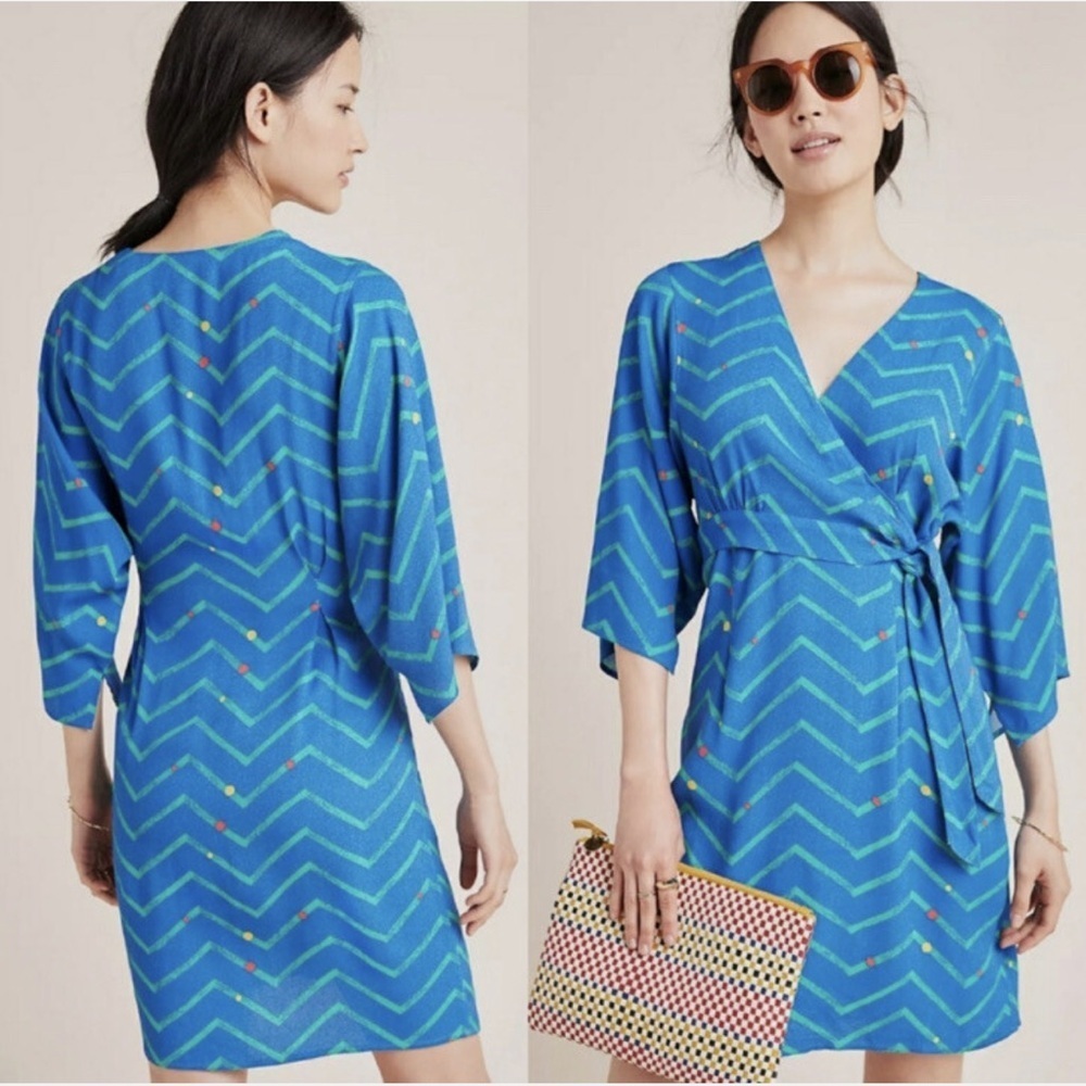 ANTHROPOLOGIE Aryessa Janeiro Dolman-Sleeved Dress Size 12